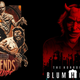 The Mummy, Dracula, the Wolfman, and the Grabber on logos for Universal Studios Halloween Horror Nights